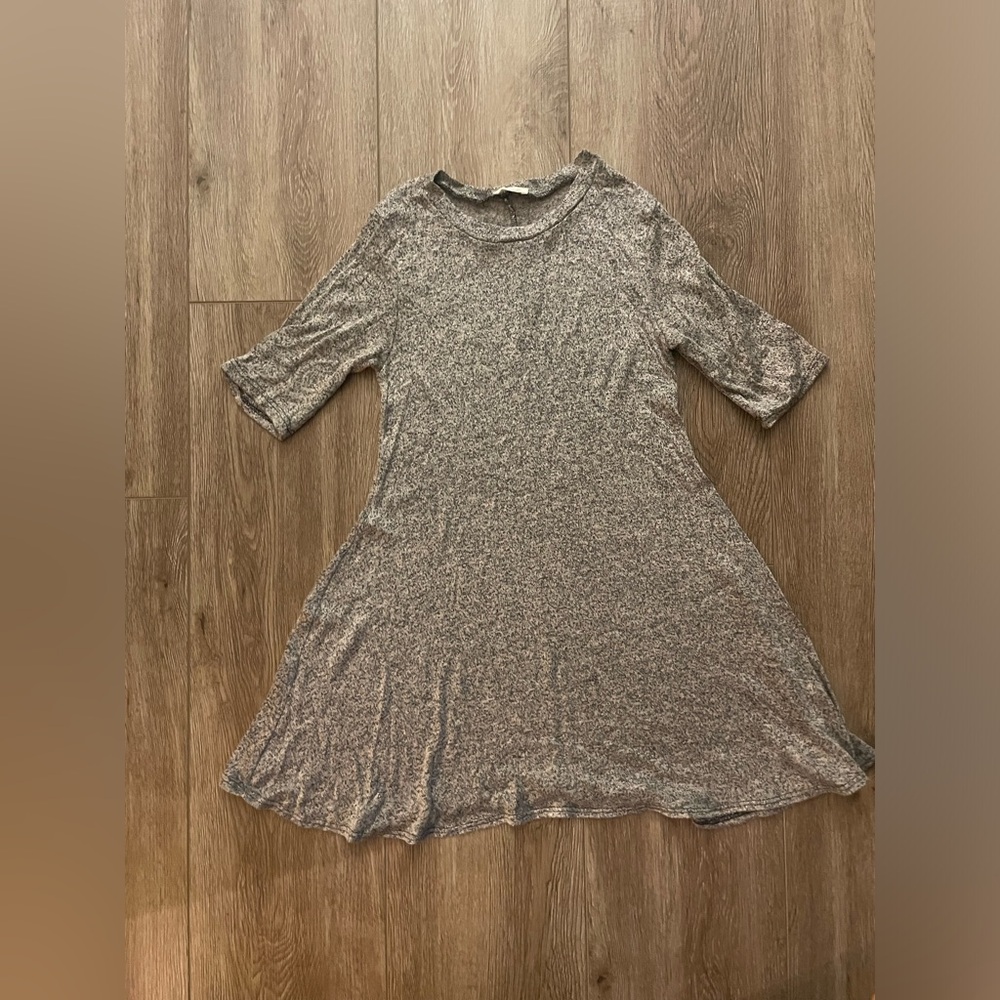 Gray tshirt dress